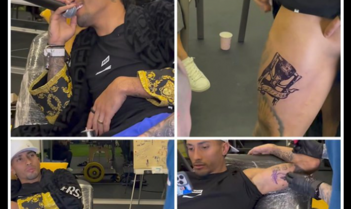 HIT! Oto co wytatuował sobie Raphinha!